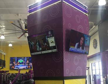 Fitness Center Displays